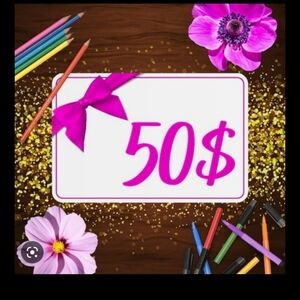 $50 SHOPPING SPREE VOUCHER FOR MY CLOSET